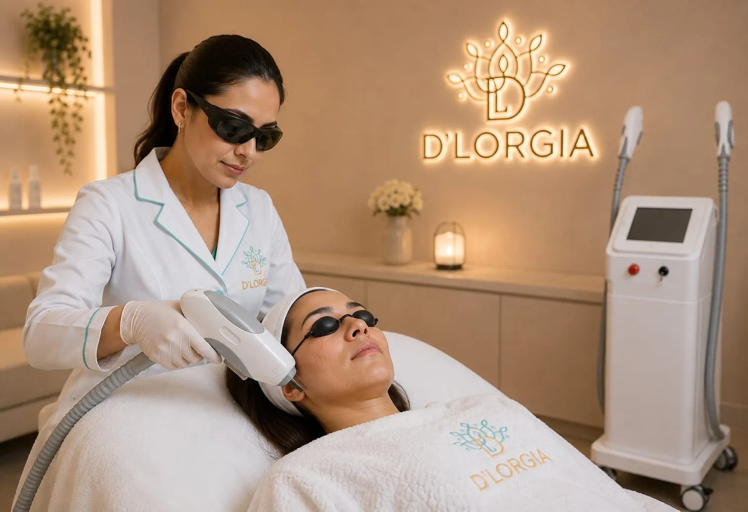 Láser IPL para rosácea en DLorgia