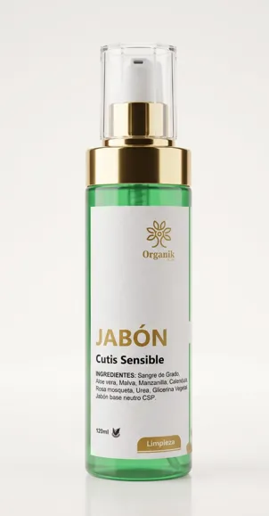 Jabón Cutis sensible de Organik