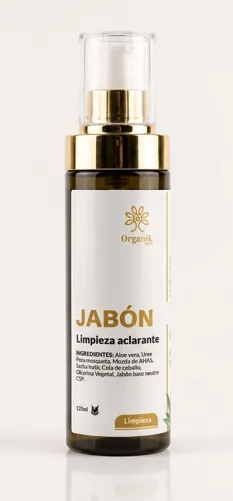 Jabón Limpieza aclarante de Organik