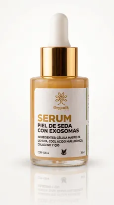 Serum Piel de seda con exosomas de Organik