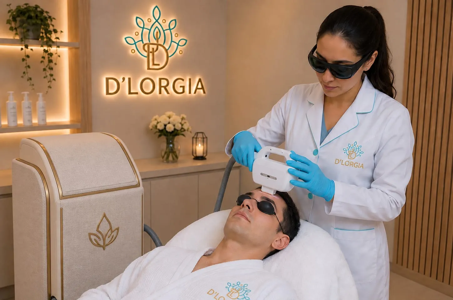 Tratamiento láser facial en DLorgia