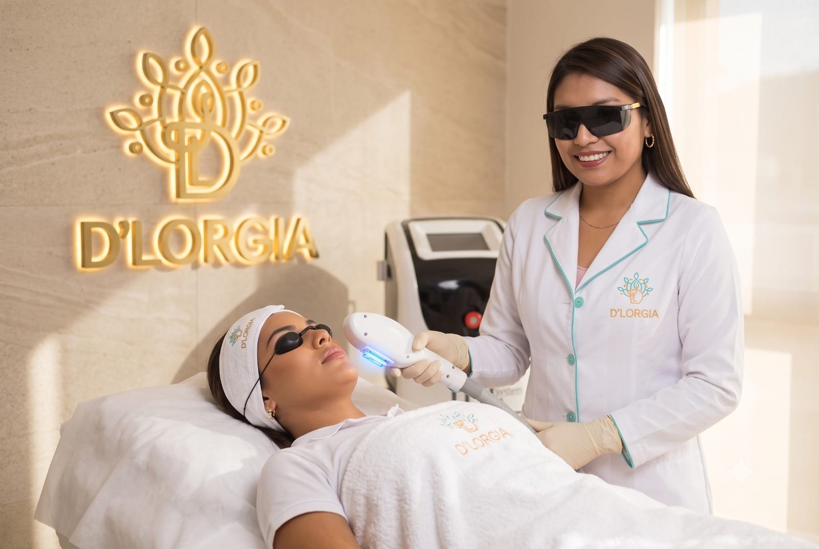 Depilación facial con láser IPL en DLorgia