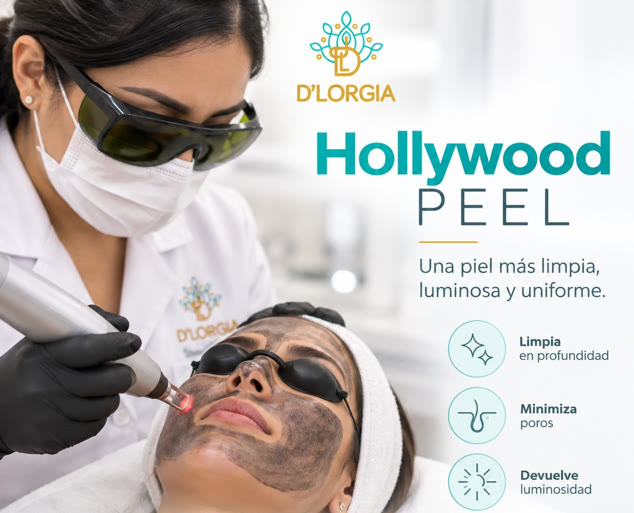 Hollywood Peel con láser en DLorgia