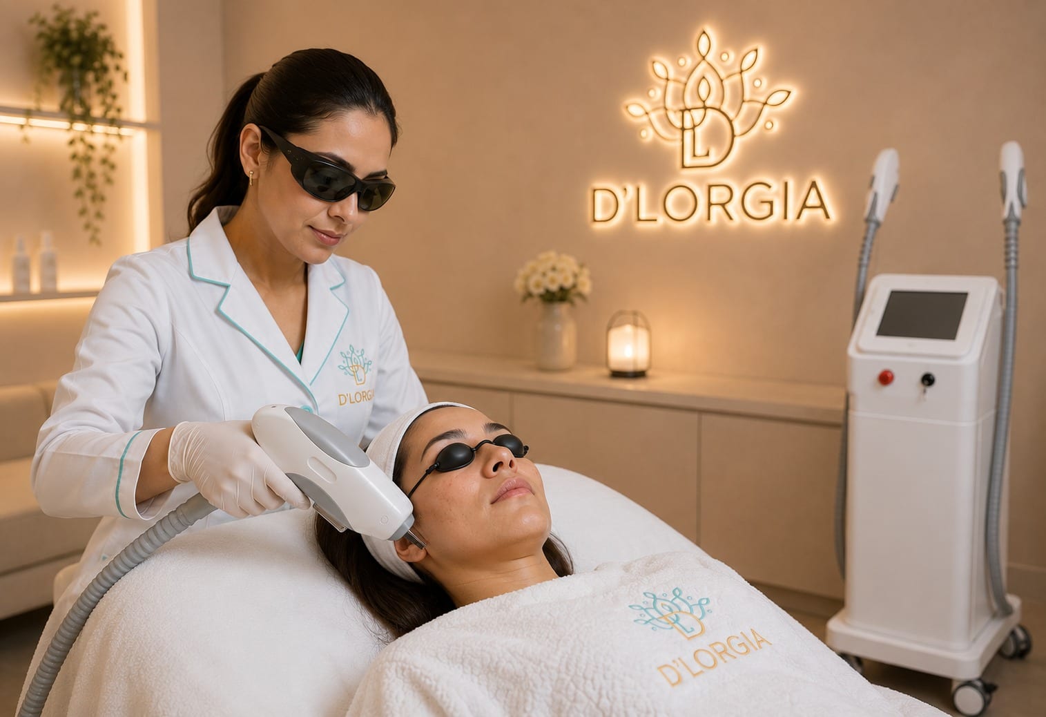 Láser IPL para rosácea en DLorgia
