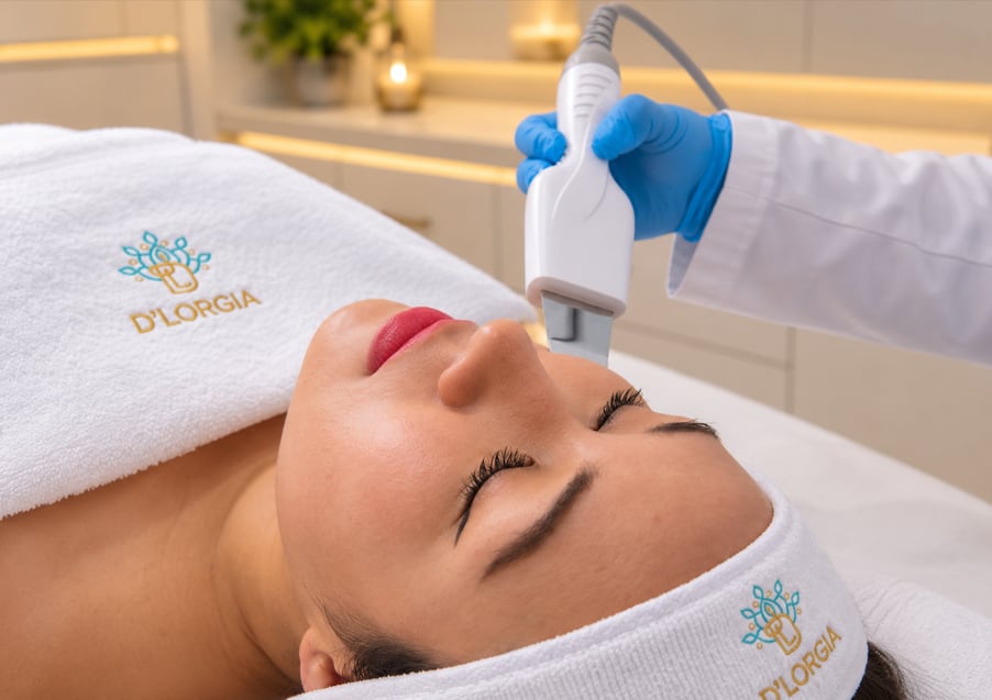 Peeling ultrasónico en DLorgia